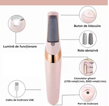 Aparat electric pentru pedichiură