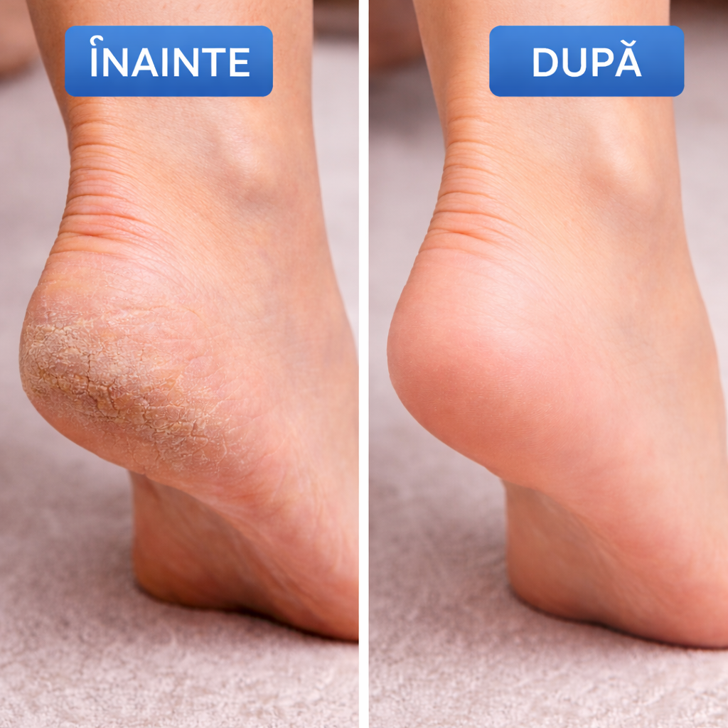 Spune adio călcâielor aspre!